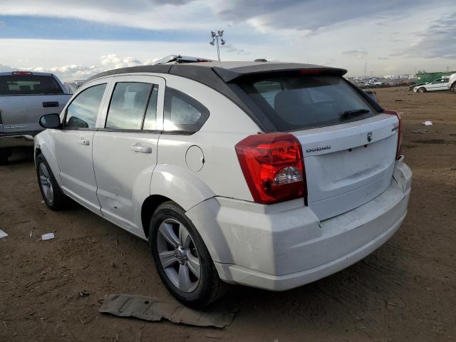 1B3CB4HA6AD605342 - 2010 DODGE CALIBER SXT WHITE photo 2