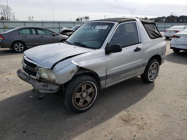 2CNBE18C536905243 - 2003 CHEVROLET TRACKER SILVER photo 1