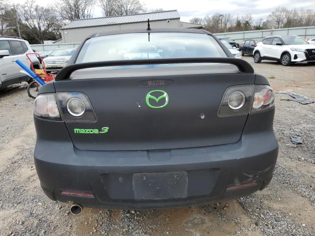 JM1BK32G481863419 - 2008 MAZDA 3 I BLACK photo 6