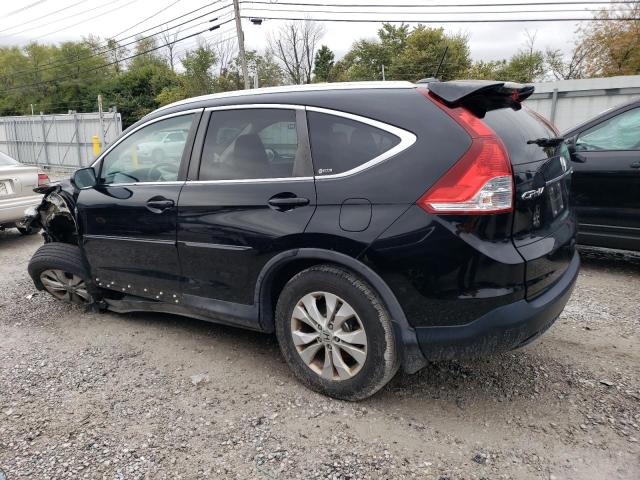 2HKRM4H72CH613703 - 2012 HONDA CR-V EXL BLACK photo 2