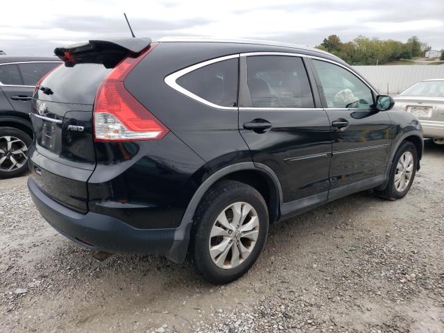 2HKRM4H72CH613703 - 2012 HONDA CR-V EXL BLACK photo 3