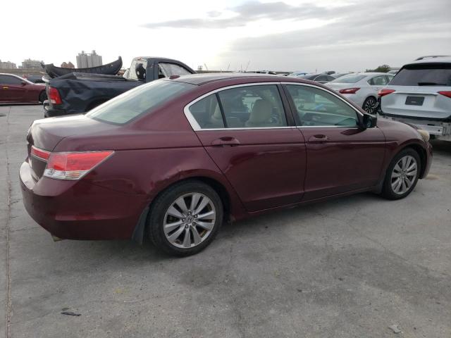 1HGCP2F83CA175618 - 2012 HONDA ACCORD EXL BURGUNDY photo 3