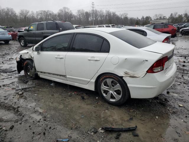 2HGFA1F57AH531064 - 2010 HONDA CIVIC LX WHITE photo 2