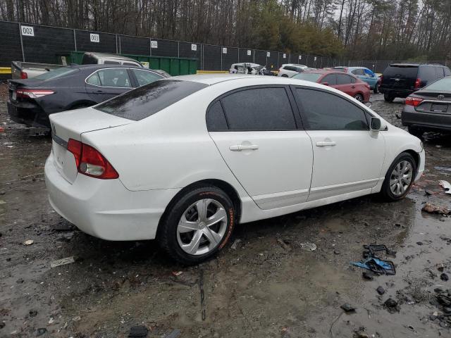 2HGFA1F57AH531064 - 2010 HONDA CIVIC LX WHITE photo 3