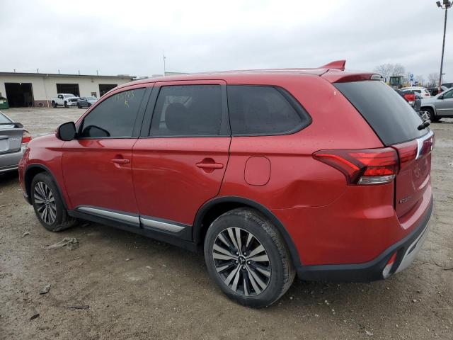 JA4AD3A34KZ045793 - 2019 MITSUBISHI OUTLANDER SE RED photo 2