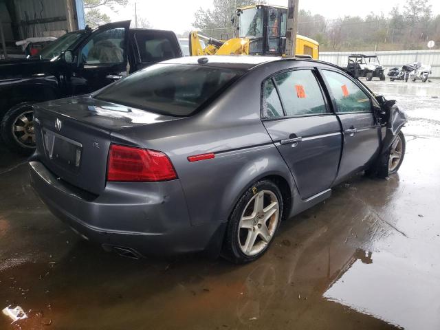 19UUA66295A060579 - 2005 ACURA TL GRAY photo 3