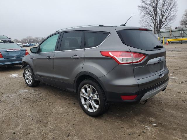 1FMCU0J90EUB00612 - 2014 FORD ESCAPE TITANIUM GRAY photo 2