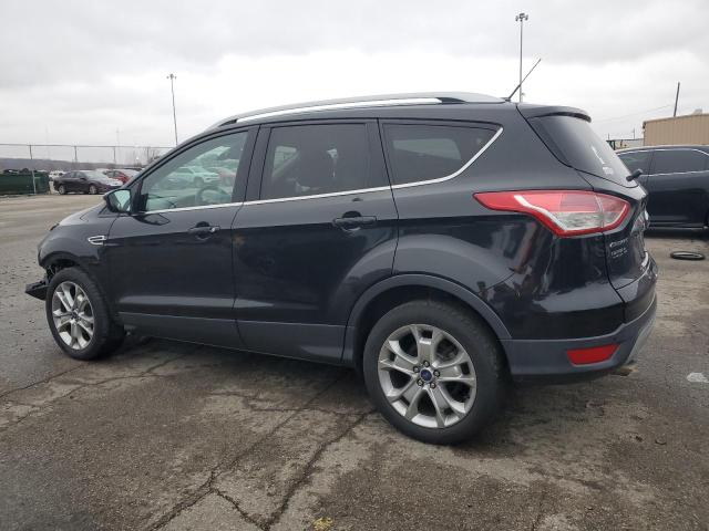 1FMCU0JX7EUD50394 - 2014 FORD ESCAPE TITANIUM BLACK photo 2