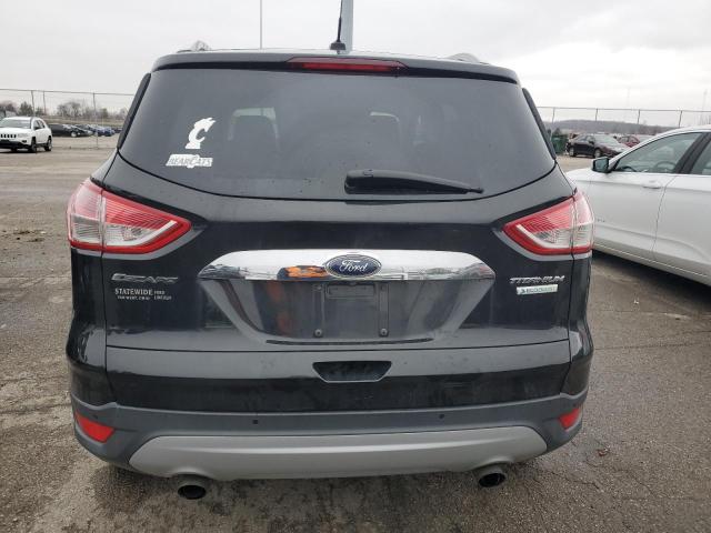 1FMCU0JX7EUD50394 - 2014 FORD ESCAPE TITANIUM BLACK photo 6