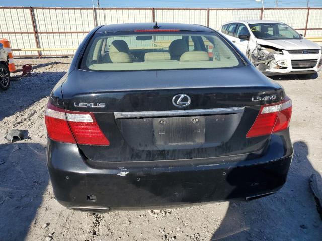 JTHBL46F375045643 - 2007 LEXUS LS 460 BLACK photo 6