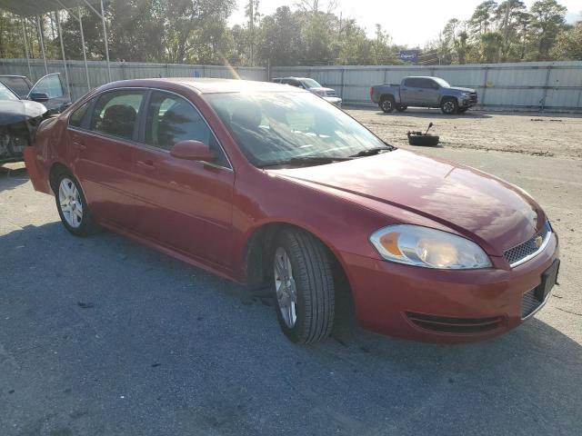 2G1WG5E3XD1104469 - 2013 CHEVROLET IMPALA LT RED photo 4