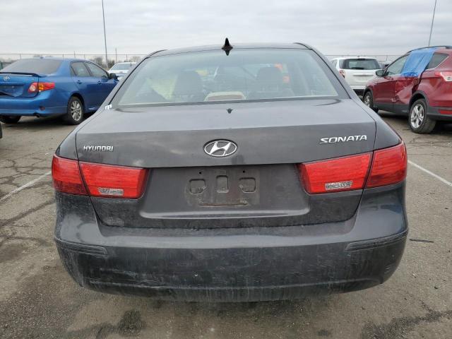 5NPET46C79H574231 - 2009 HYUNDAI SONATA GLS CHARCOAL photo 6