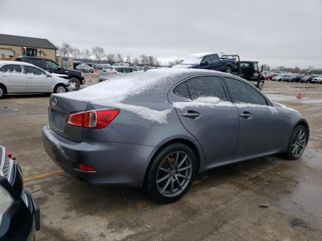 JTHBF5C21C5182606 - 2012 LEXUS IS 250 GRAY photo 3