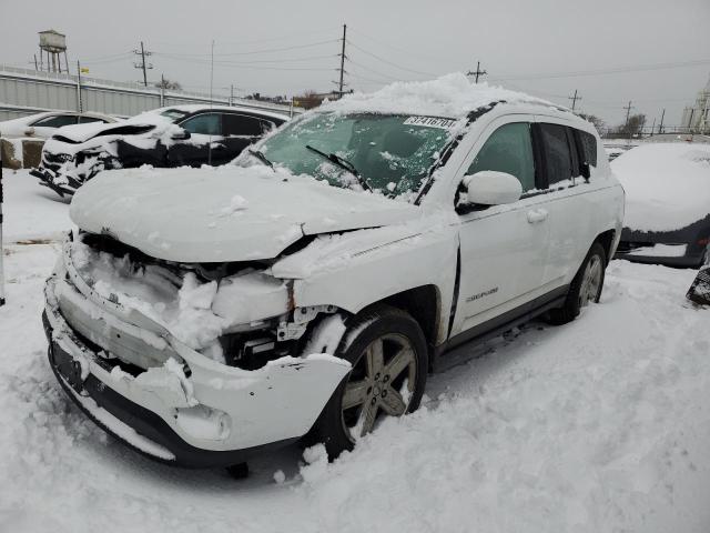 1C4NJCEA3ED680739 - 2014 JEEP COMPASS LATITUDE WHITE photo 1