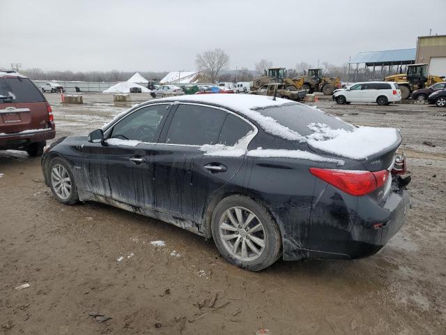 JN1AV7AR0FM850887 - 2015 INFINITI Q50 HYBRID PREMIUM BLACK photo 2