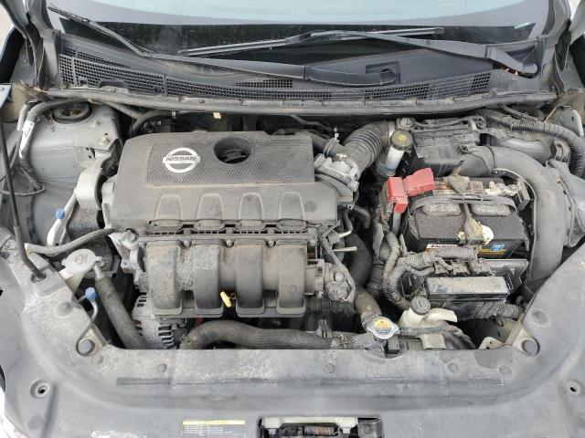 3N1AB7AP6DL734608 - 2013 NISSAN SENTRA S GRAY photo 11