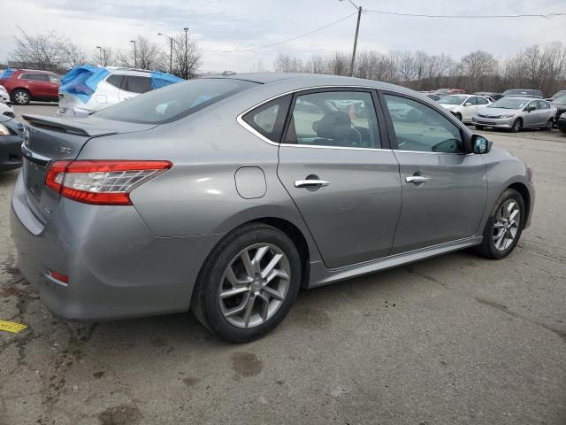 3N1AB7AP6DL734608 - 2013 NISSAN SENTRA S GRAY photo 3