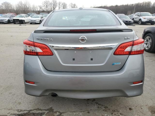 3N1AB7AP6DL734608 - 2013 NISSAN SENTRA S GRAY photo 6