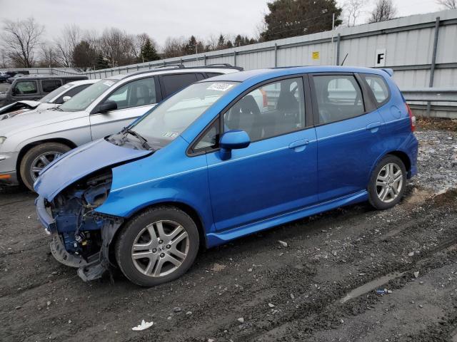 JHMGD38687S028932 - 2007 HONDA FIT S 蓝色 照片 1