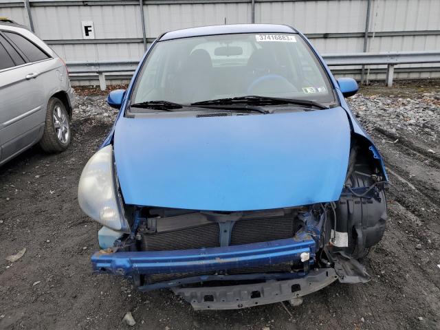JHMGD38687S028932 - 2007 HONDA FIT S 蓝色 照片 5