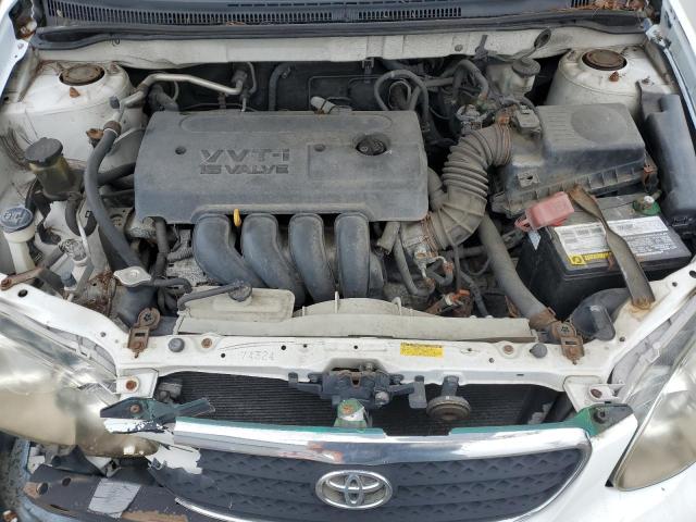 2T1BR32E55C346275 - 2005 TOYOTA COROLLA CE WHITE photo 11