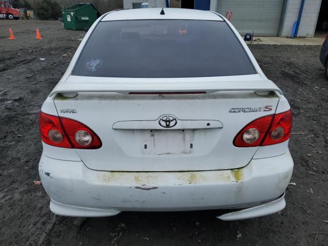 2T1BR32E55C346275 - 2005 TOYOTA COROLLA CE WHITE photo 6