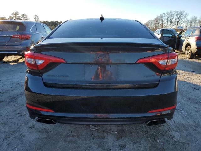 5NPE34AF5GH369263 - 2016 HYUNDAI SONATA SPORT BLACK photo 6