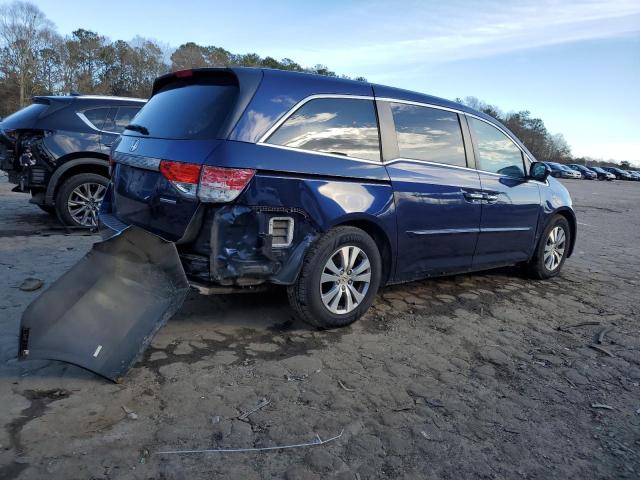 5FNRL5H33GB011208 - 2016 HONDA ODYSSEY SE BLUE photo 3