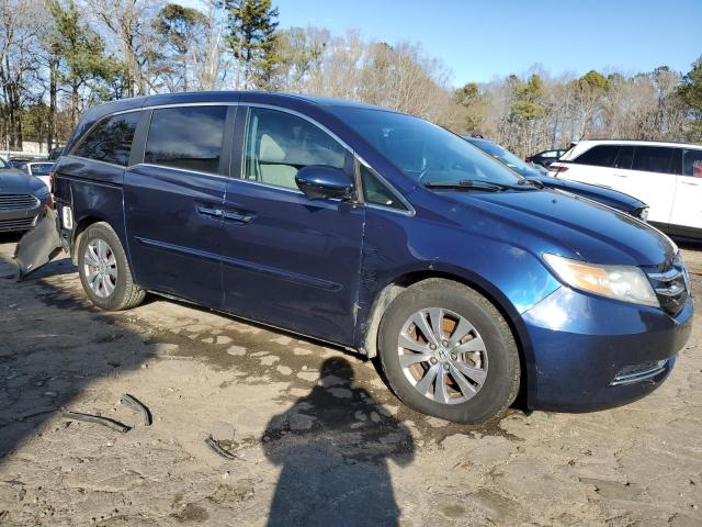 5FNRL5H33GB011208 - 2016 HONDA ODYSSEY SE BLUE photo 4