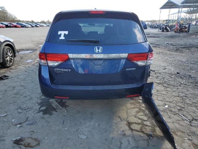 5FNRL5H33GB011208 - 2016 HONDA ODYSSEY SE BLUE photo 6