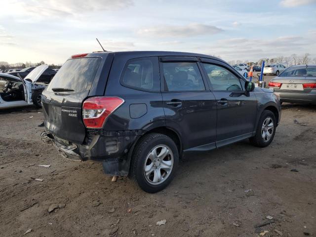 JF2SJAAC6EH442666 - 2014 SUBARU FORESTER 2.5I GRAY photo 3