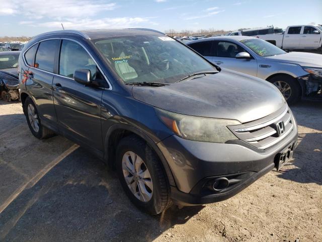 2HKRM3H73CH508761 - 2012 HONDA CR-V EXL GRAY photo 4