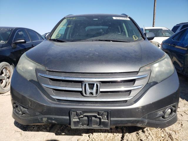 2HKRM3H73CH508761 - 2012 HONDA CR-V EXL GRAY photo 5