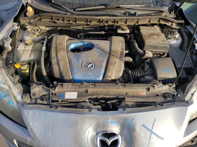 JM1BL1V7XD1783324 - 2013 MAZDA 3 I SILVER photo 11