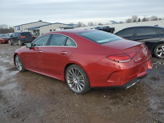 WDD2J5JB3KA042829 - 2019 MERCEDES-BENZ CLS 450 RED photo 2