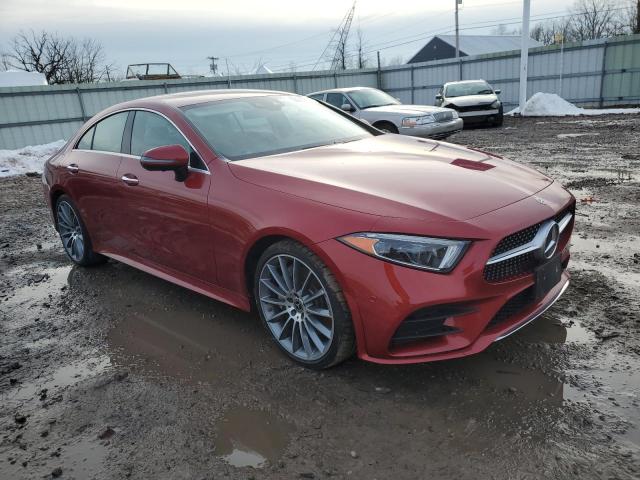 WDD2J5JB3KA042829 - 2019 MERCEDES-BENZ CLS 450 RED photo 4