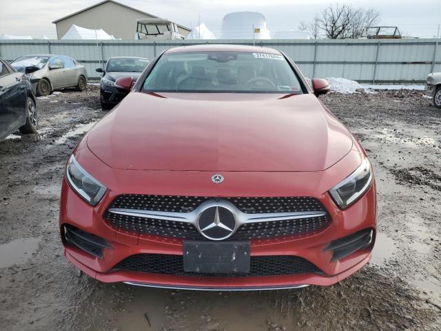 WDD2J5JB3KA042829 - 2019 MERCEDES-BENZ CLS 450 RED photo 5