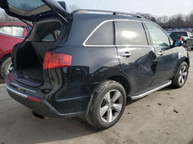 2HNYD2H22CH550383 - 2012 ACURA MDX BLACK photo 3