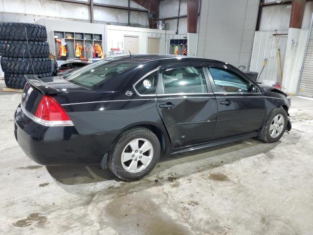 2G1WT57N291108601 - 2009 CHEVROLET IMPALA 1LT BLACK photo 3