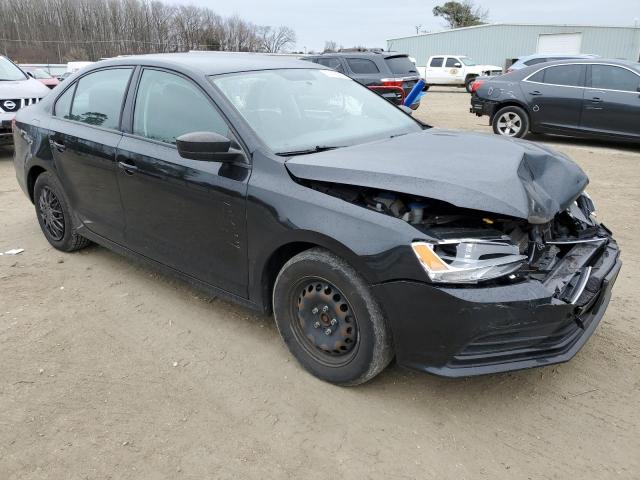 3VW2K7AJ0FM300031 - 2015 VOLKSWAGEN JETTA BASE BLACK photo 4