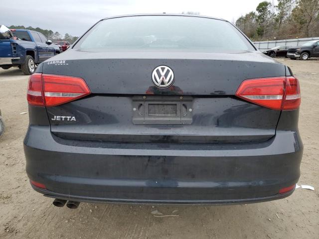 3VW2K7AJ0FM300031 - 2015 VOLKSWAGEN JETTA BASE BLACK photo 6