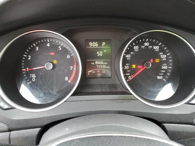 3VW2K7AJ0FM300031 - 2015 VOLKSWAGEN JETTA BASE BLACK photo 9