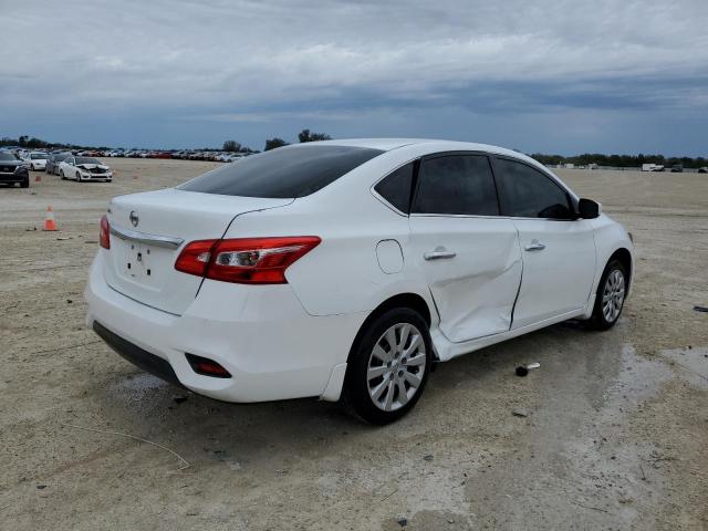 3N1AB7AP0KY213349 - 2019 NISSAN SENTRA S WHITE photo 3