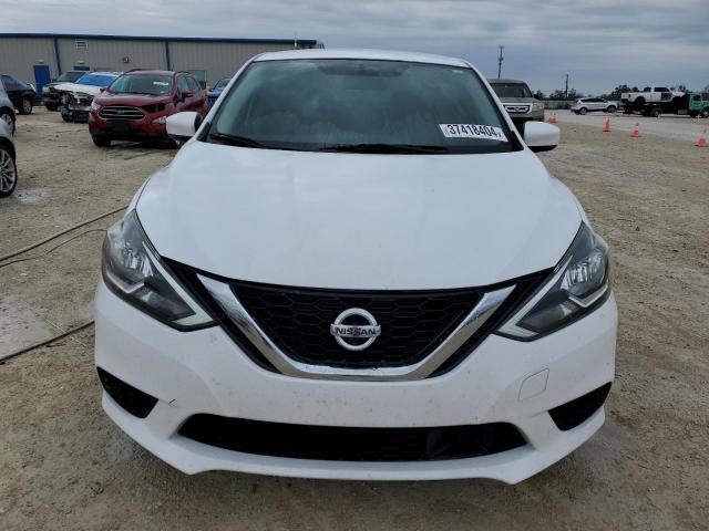 3N1AB7AP0KY213349 - 2019 NISSAN SENTRA S WHITE photo 5