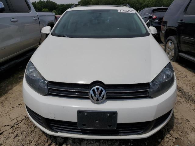 3VWML7AJ3BM637521 - 2011 VOLKSWAGEN JETTA TDI WHITE photo 5