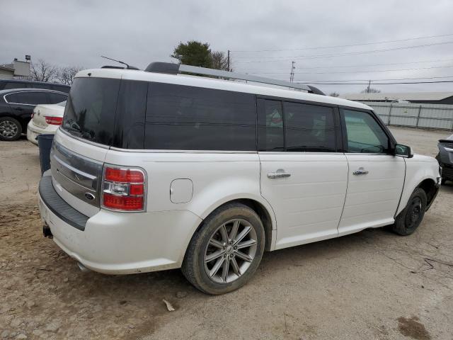 2FMGK5D81DBD29375 - 2013 FORD FLEX LIMITED WHITE photo 3