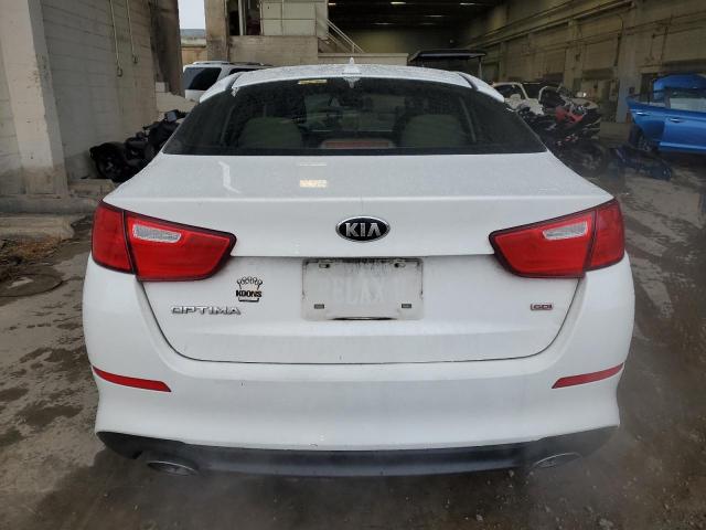 5XXGM4A7XFG365993 - 2015 KIA OPTIMA LX WHITE photo 6