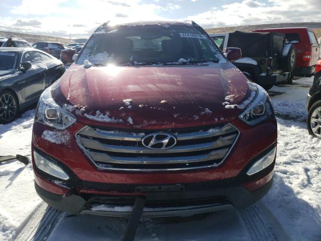 5XYZUDLB8DG122959 - 2013 HYUNDAI SANTA FE S RED photo 5