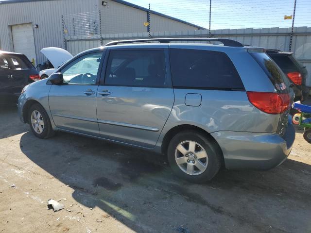 5TDZK23C77S033930 - 2007 TOYOTA SIENNA CE BLUE photo 2