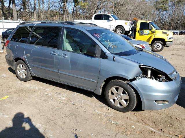 5TDZK23C77S033930 - 2007 TOYOTA SIENNA CE BLUE photo 4